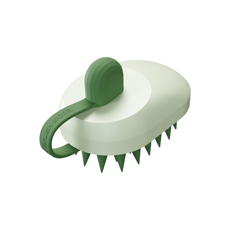 Pet Bath Shampoo Brush Soft Gel Massage Grooming Tool