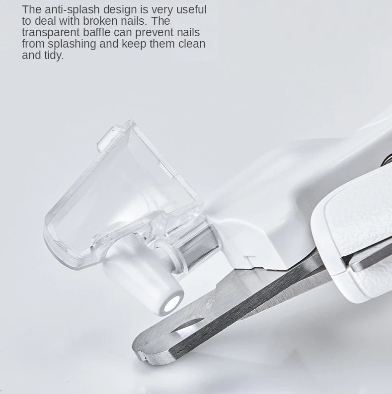 LED Pet Nail Clipper Scissors For Safe Grooming Use