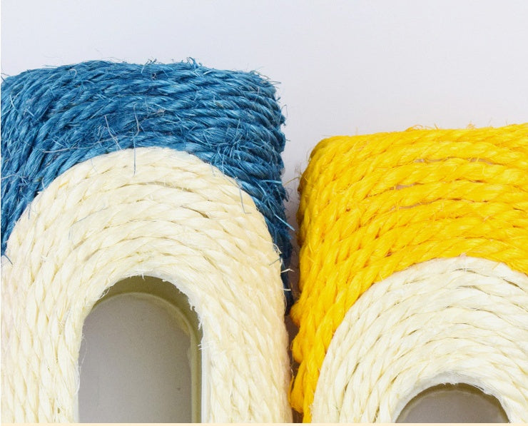 Three Tier Sisal Drum Interactive Pet Scratching Toy