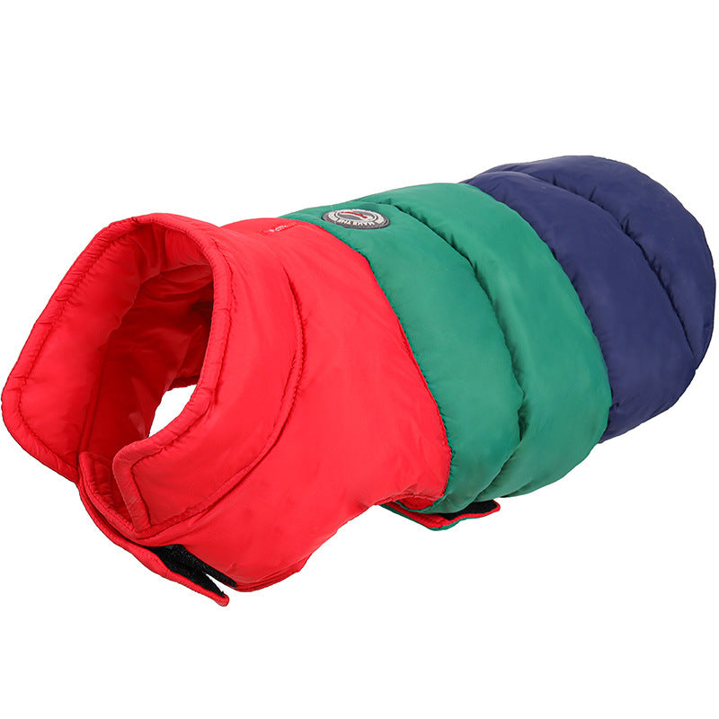 Pet Waterproof Down Jacket Warm Winter Apparel