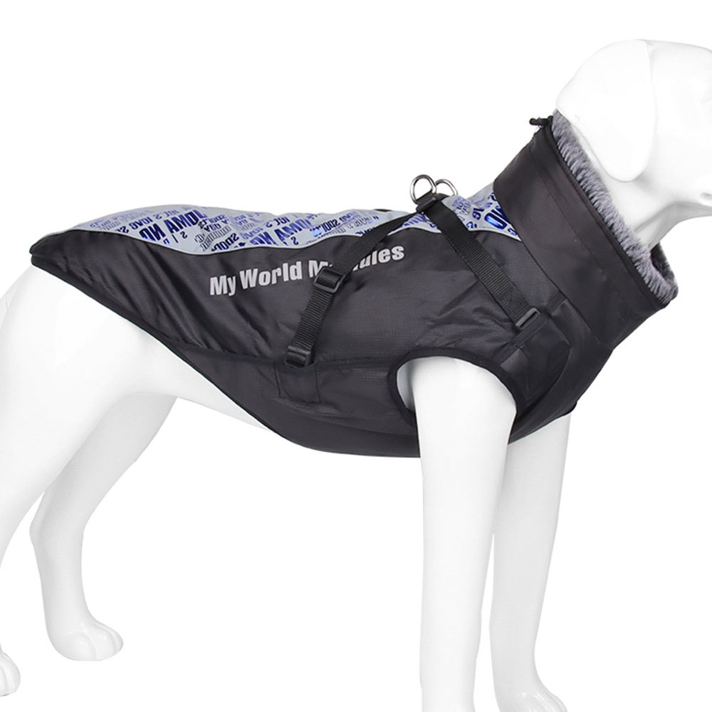 Waterproof Reflective Pet Jacket For Outdoor Warmth Protection