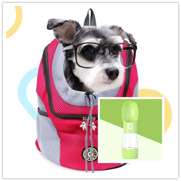 Portable Outdoor Pet Carrier Backpack For Travel Use