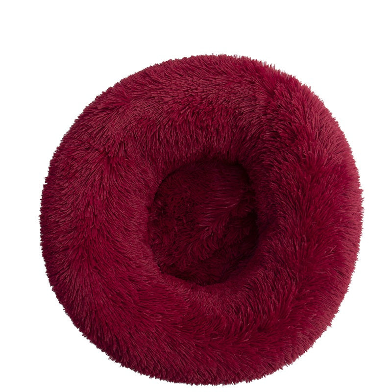 Pet Cotton Winter Bed Round Warm Sleeping Kennel