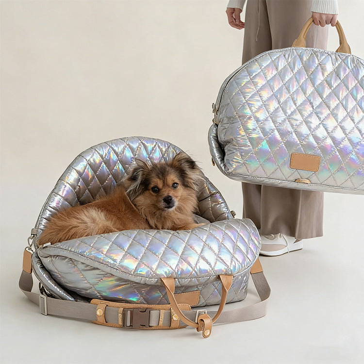 Portable Foldable Pet Carrier For Travel And Storage