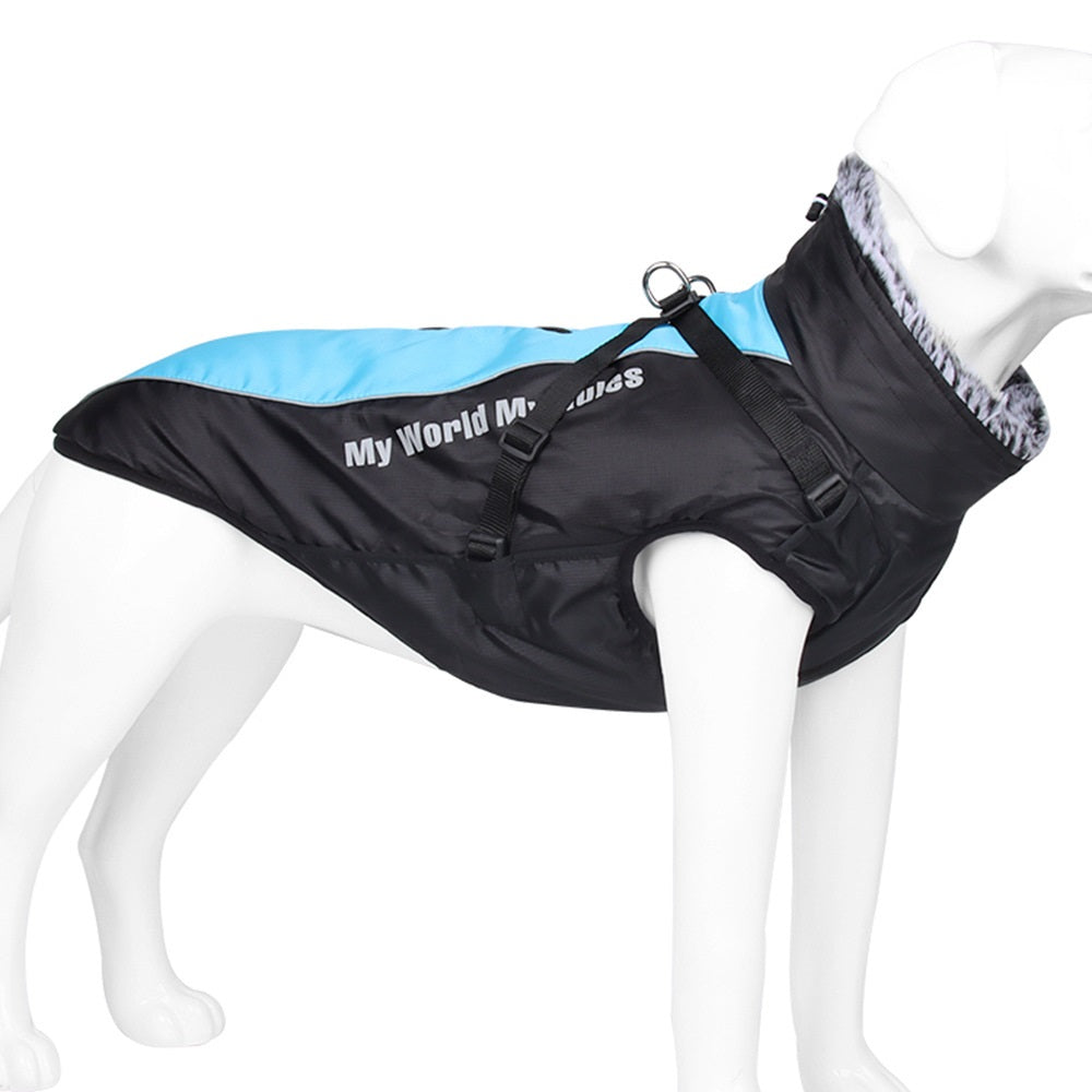 Waterproof Reflective Pet Jacket For Outdoor Warmth Protection
