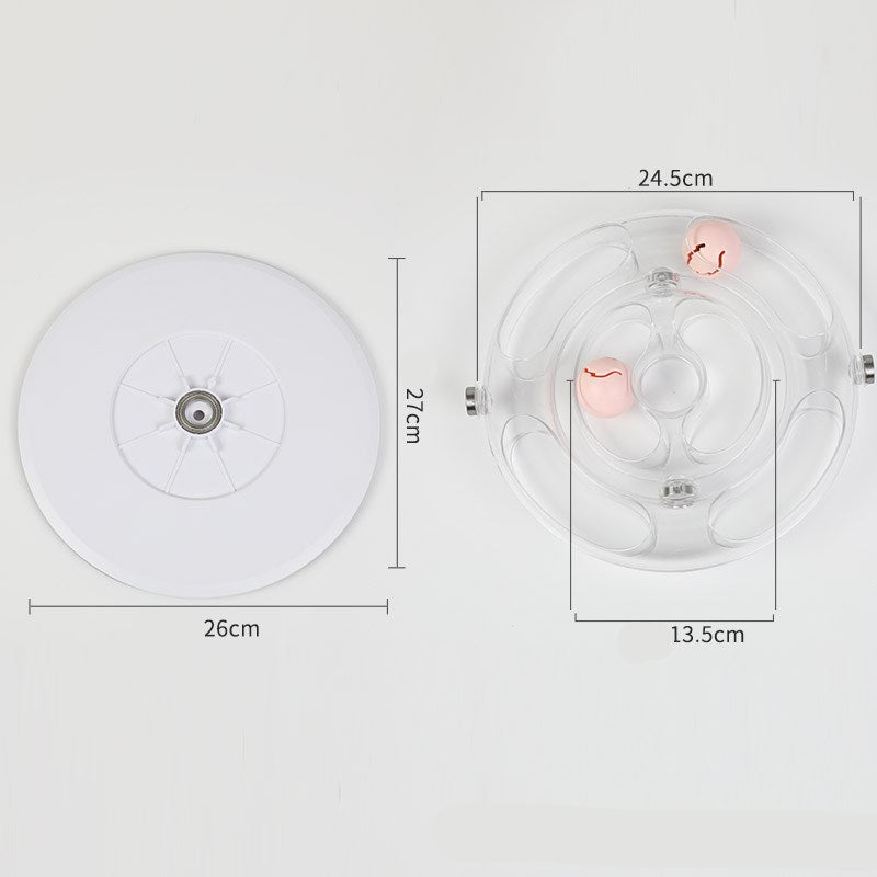 Interactive Rotating Educational Pet Turntable Toy
