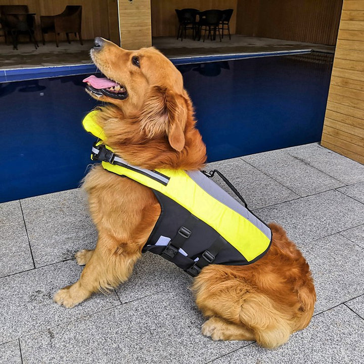 Pet Reflective Life Jacket Nylon Safety Gear