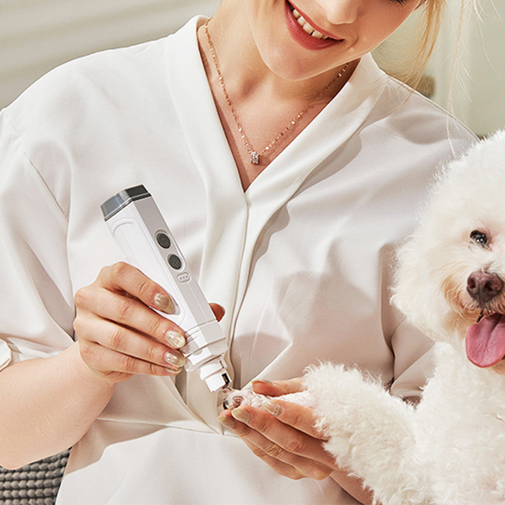 High Power Pet Nail Trimmer With Dual Light Safety Design