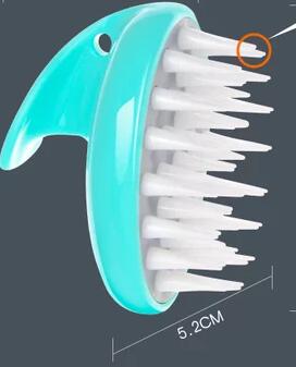 Pet Bath Massage Brush Grooming Shower Cleaning Comb Tool