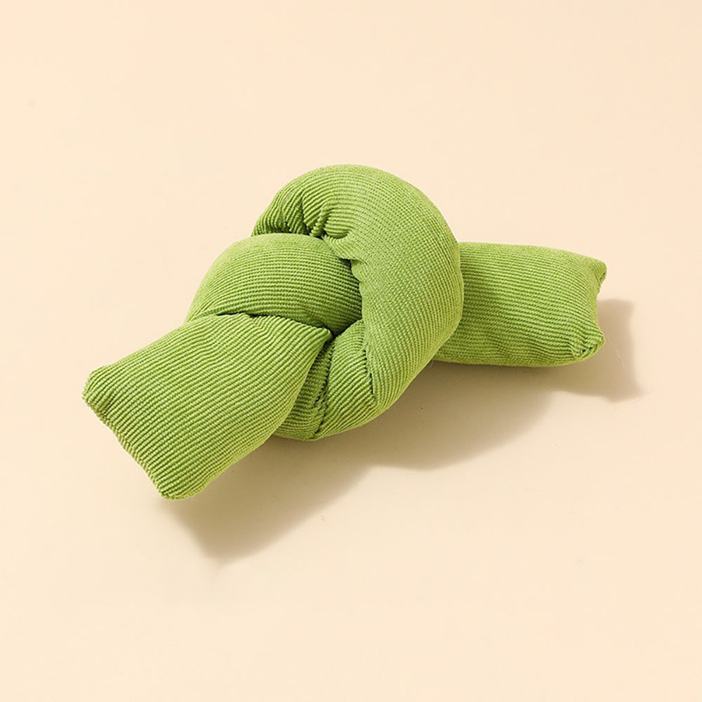 Knotted Cotton Tug Rope Interactive Pet Chew Toy