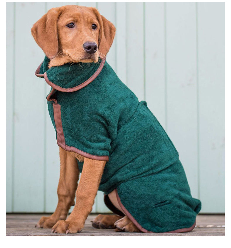 Pet Bath Towel Quick Dry Absorbent Clothing Towel