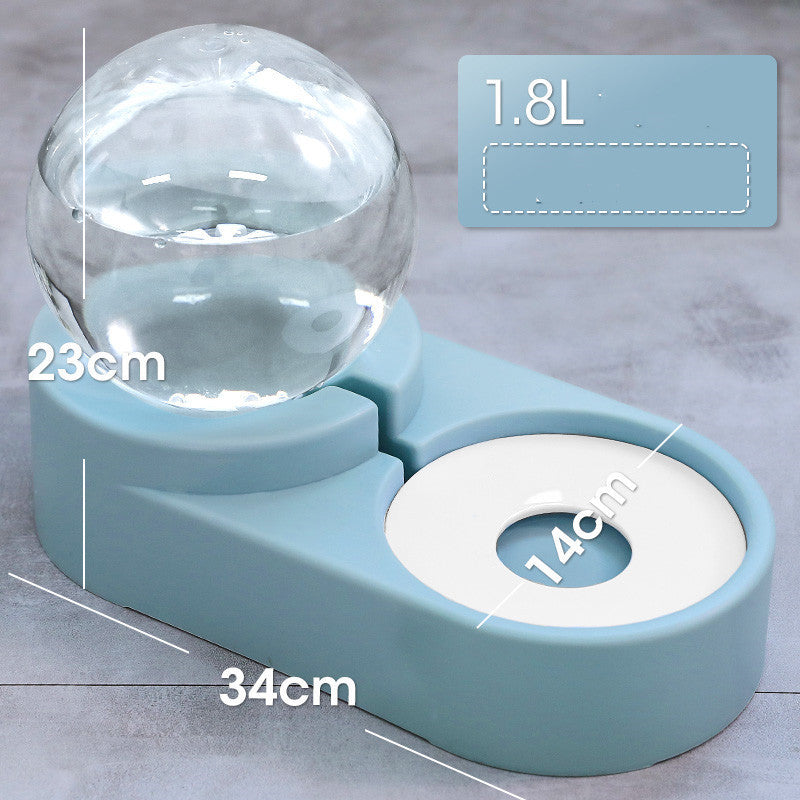 Pet Automatic Fountain Feeder Bowl 1.8L Capacity