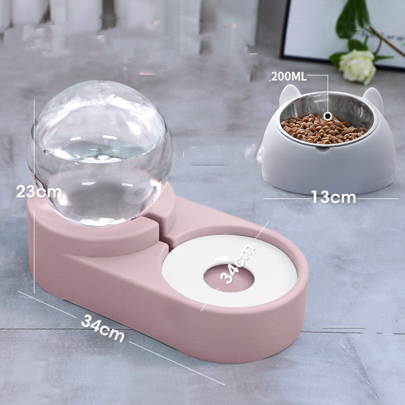 Pet Automatic Fountain Feeder Bowl 1.8L Capacity