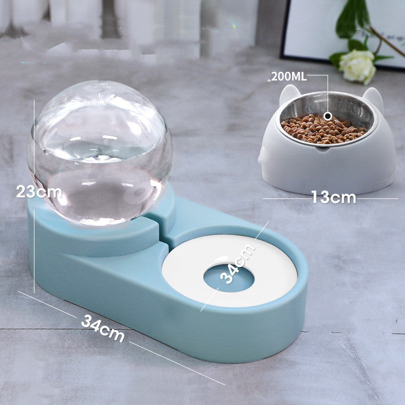 Pet Automatic Fountain Feeder Bowl 1.8L Capacity