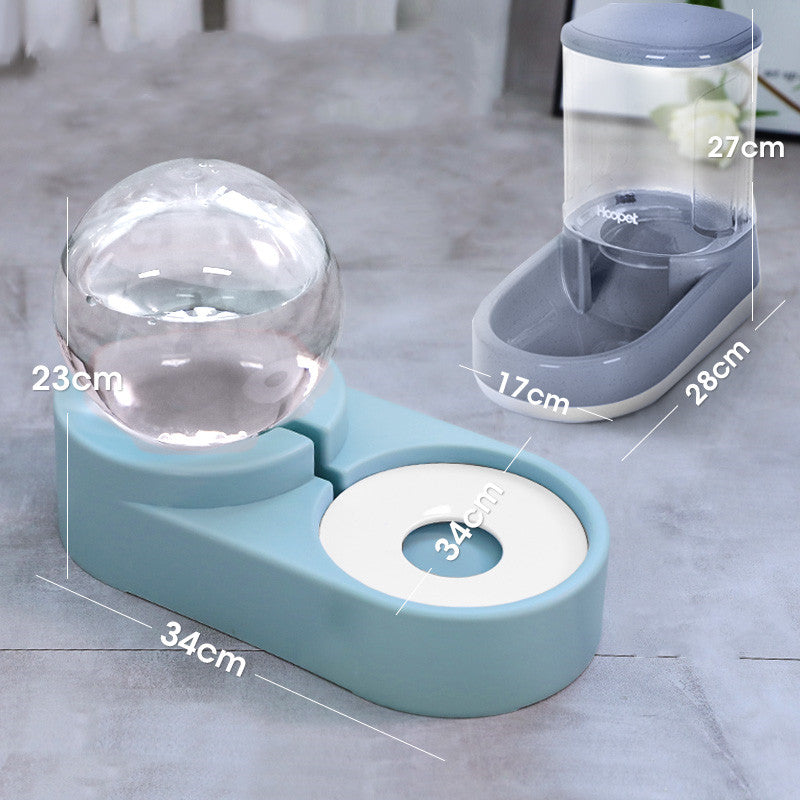 Pet Automatic Fountain Feeder Bowl 1.8L Capacity