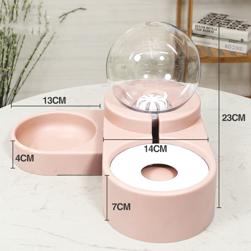 Pet Automatic Fountain Feeder Bowl 1.8L Capacity