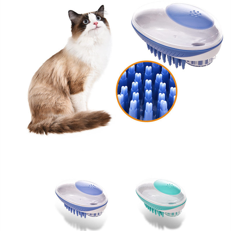 Pet Bath Massage Brush Hair Removal Grooming Beauty Tool