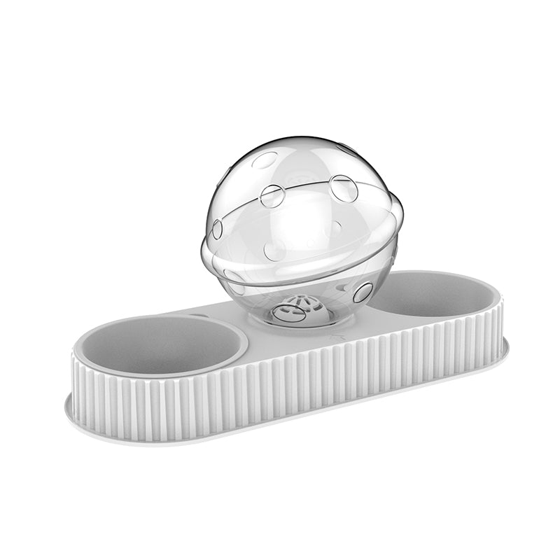Pet Automatic Feeder And Water Dispenser Bowl System