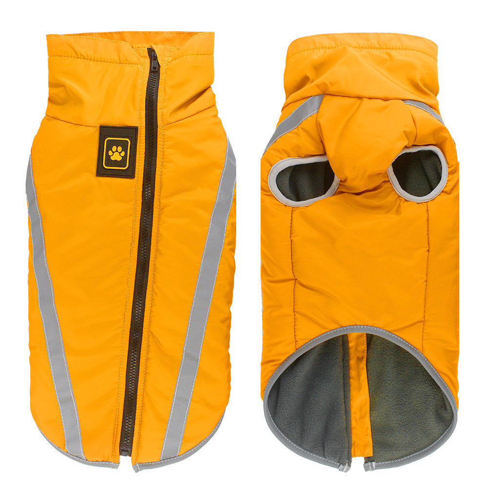Pet Reflective Winter Jacket Padded Warm Apparel
