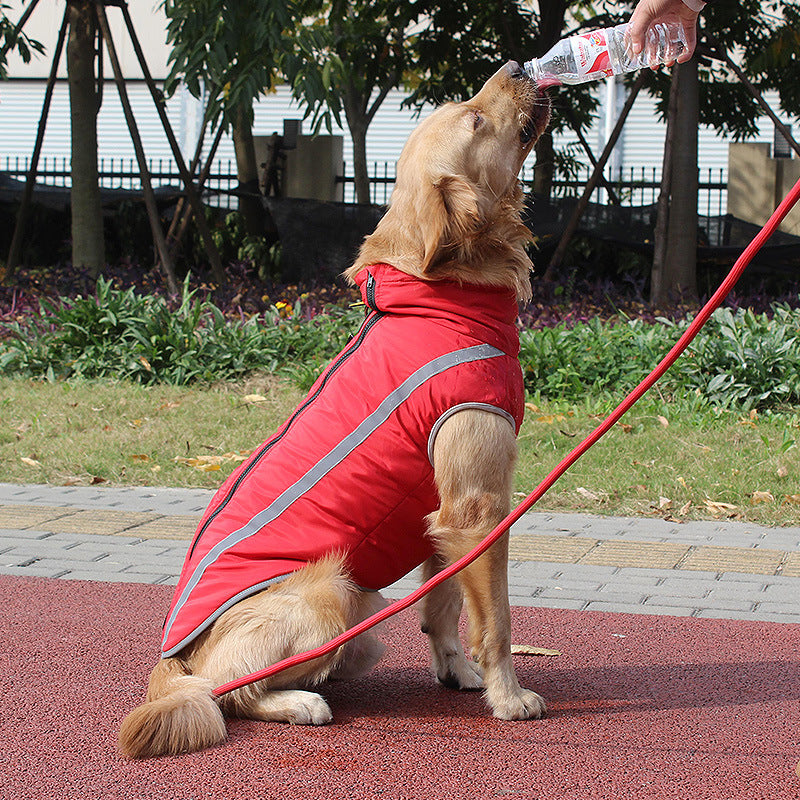 Pet Reflective Winter Jacket Padded Warm Apparel