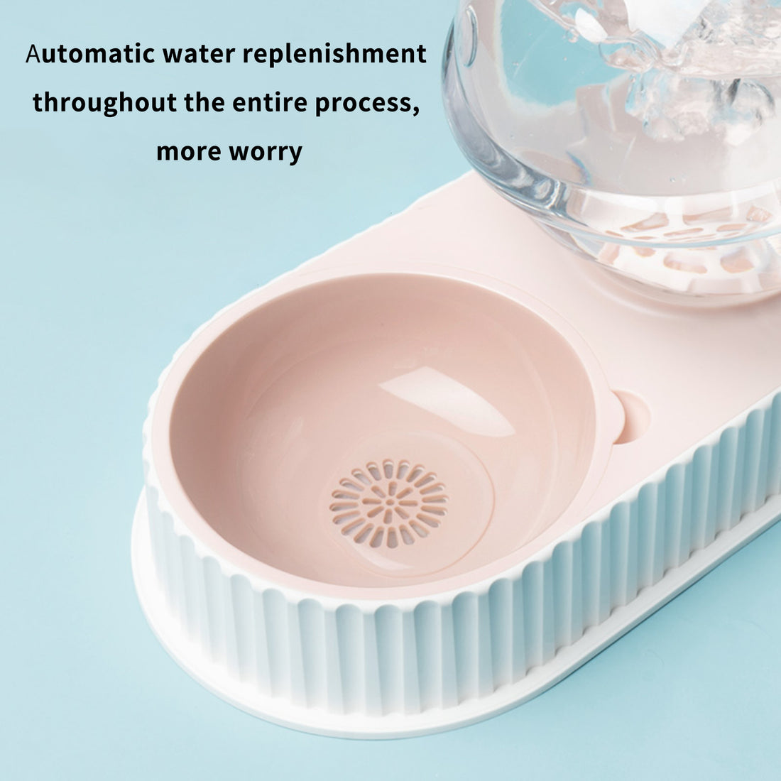 Pet Automatic Feeder And Water Dispenser Bowl System