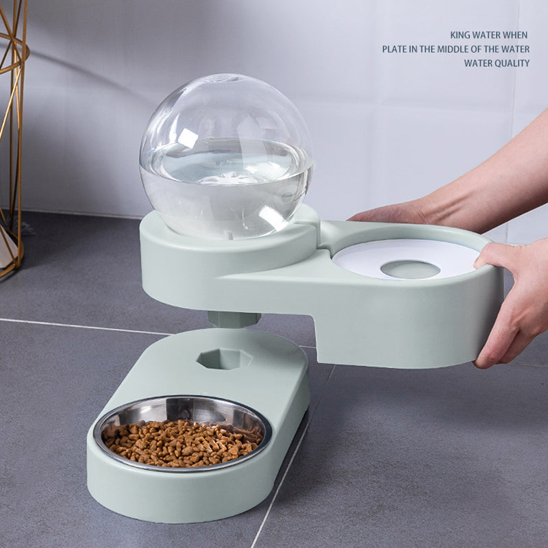 Pet Automatic Fountain Feeder Bowl 1.8L Capacity