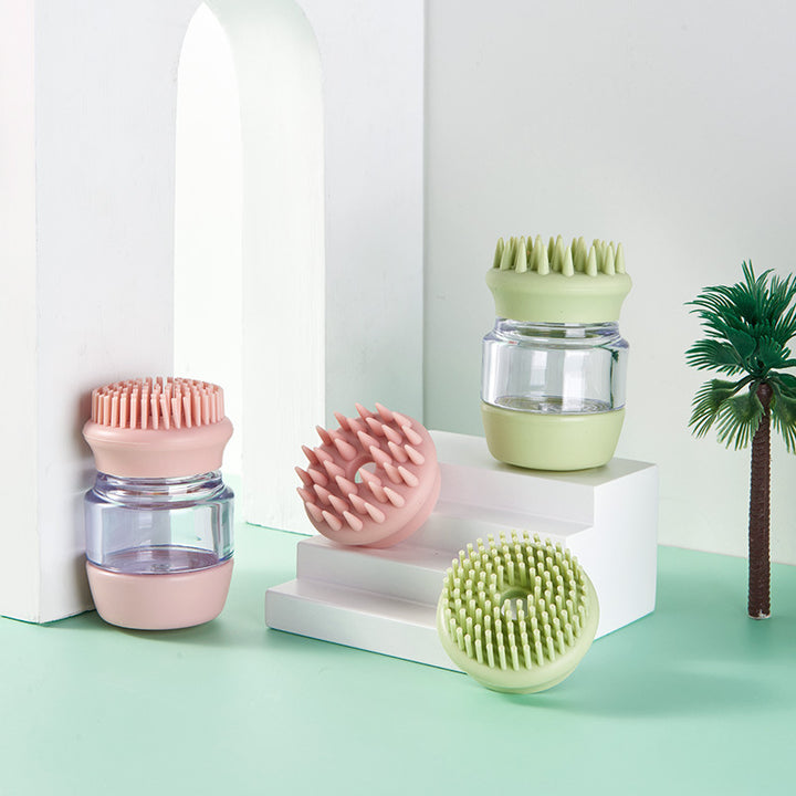 Pet Bath Massage Brush Comb Grooming Tool
