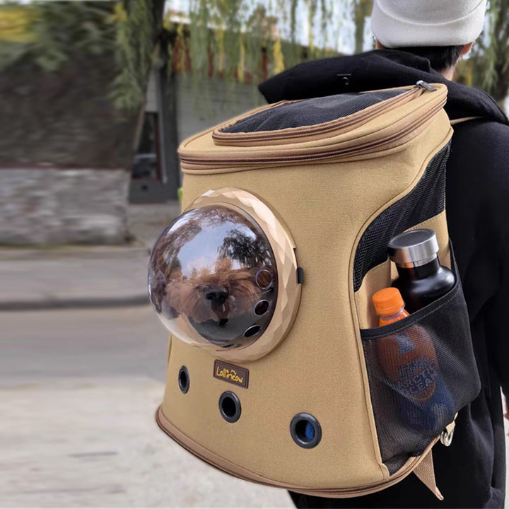 Portable Pet Carrier Backpack For Medium Size Travel