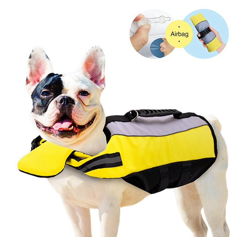 Pet Reflective Life Jacket Nylon Safety Gear
