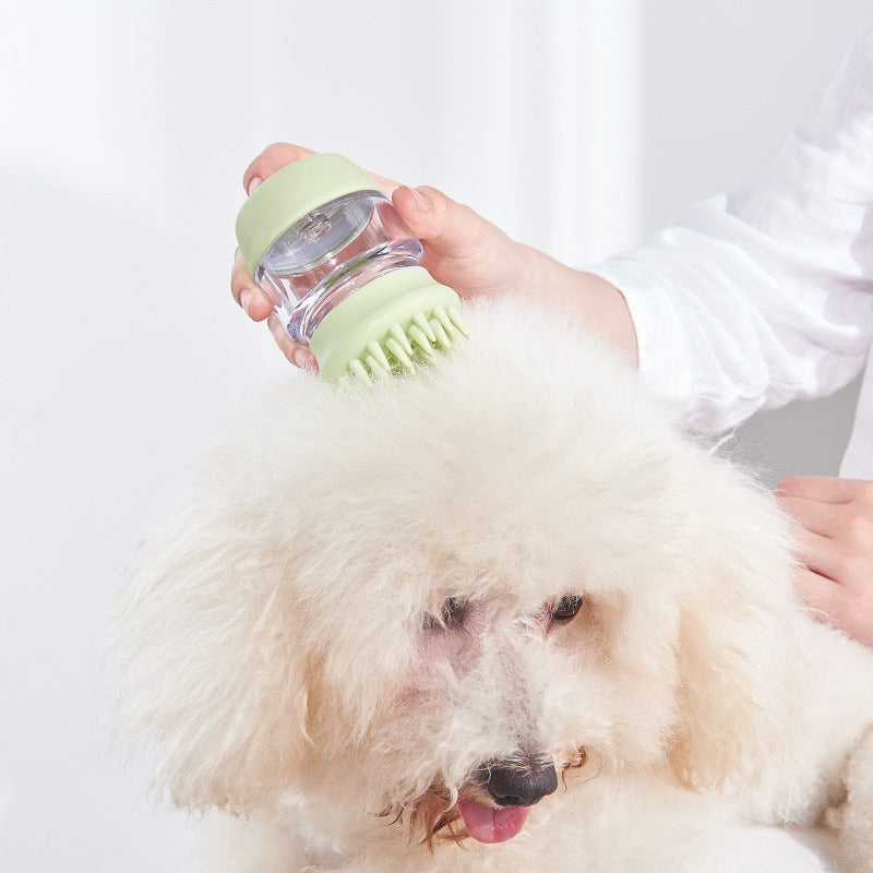 Pet Bath Massage Brush Comb Grooming Tool