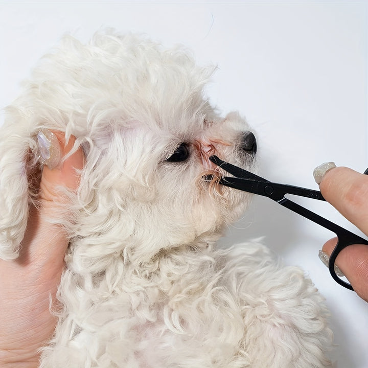 Soft Pet Grooming Brush With Comb For Eye Tear Stain Care