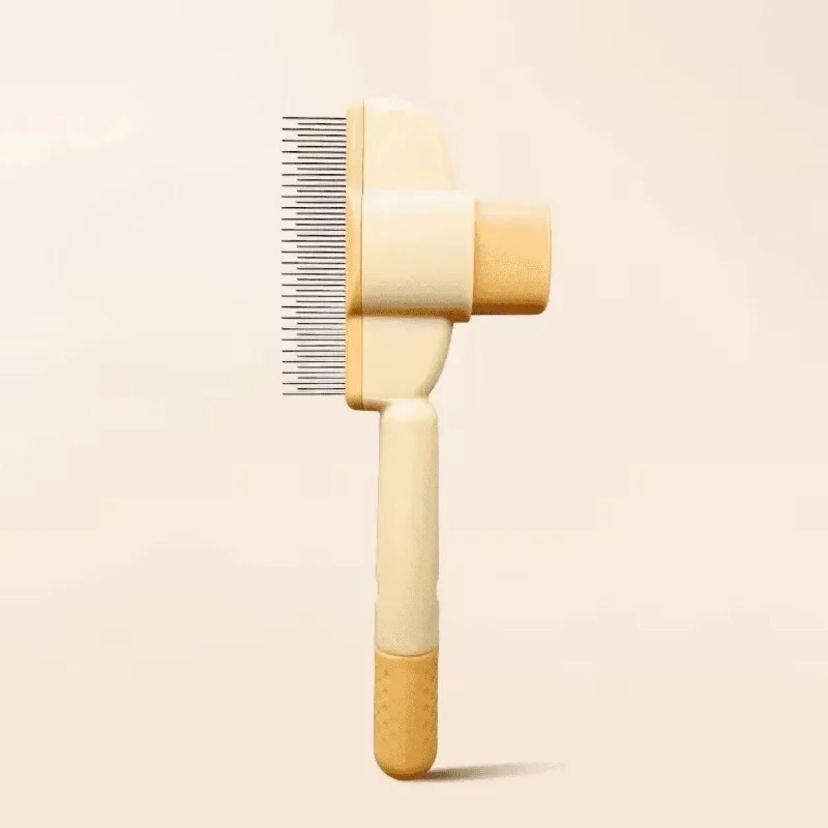 One Click Pet Grooming Brush For Gentle Fur Removal And Care