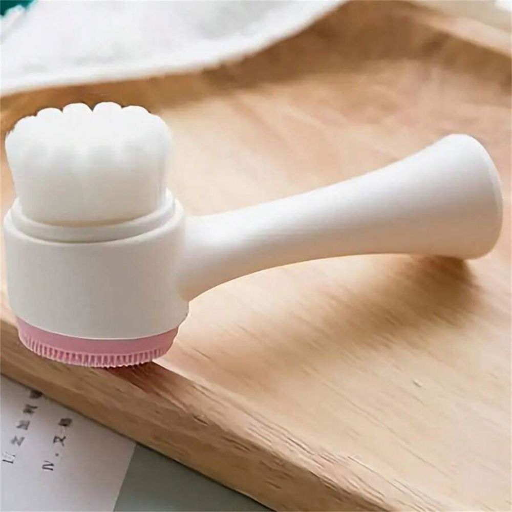Pet Nylon Paw Brush Gentle Grooming And Massage Tool