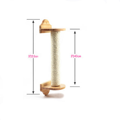 Pet Scratch Column Climbing Frame Toy 53Cm Height