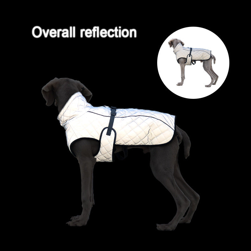 Pet Reflective Tactical Jacket Full Body Safety Apparel