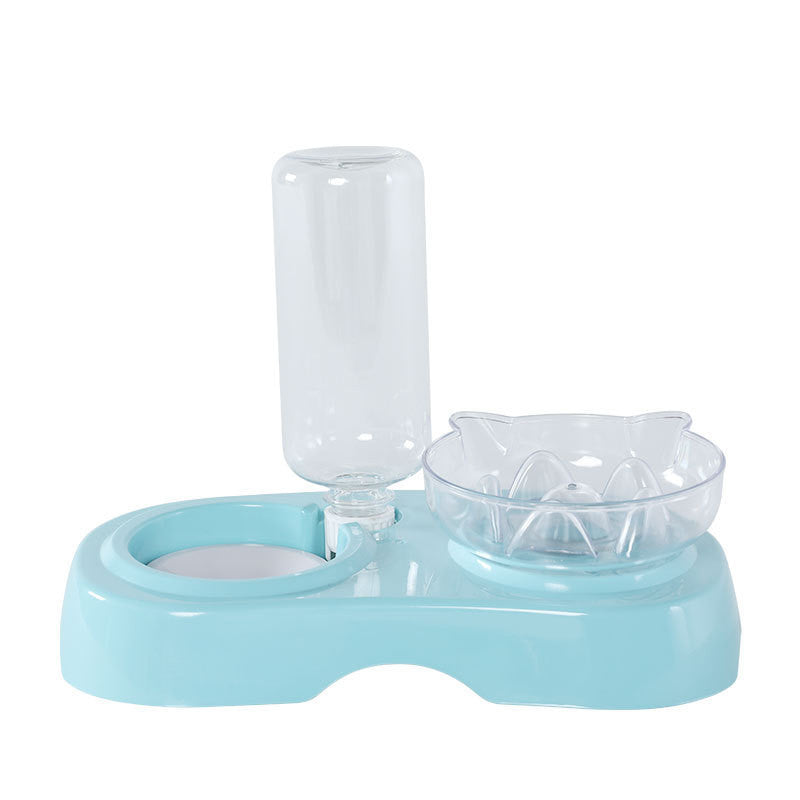 Transparent Pet Feeding And Drinking Bowl Durable Design