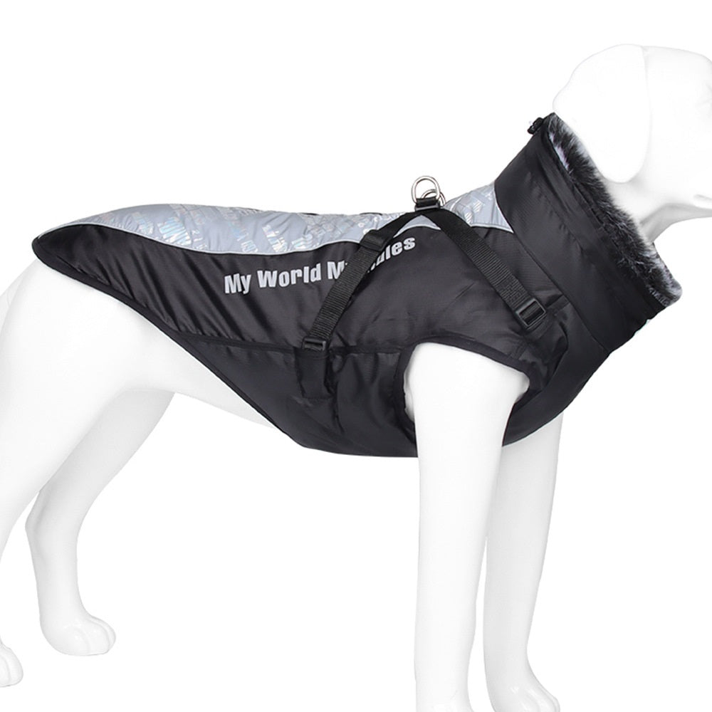 Waterproof Reflective Pet Jacket For Outdoor Warmth Protection