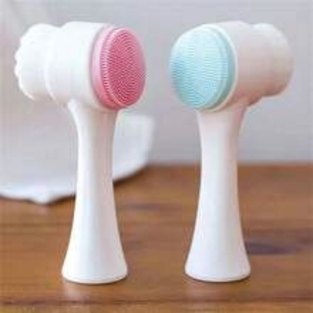 Pet Nylon Paw Brush Gentle Grooming And Massage Tool