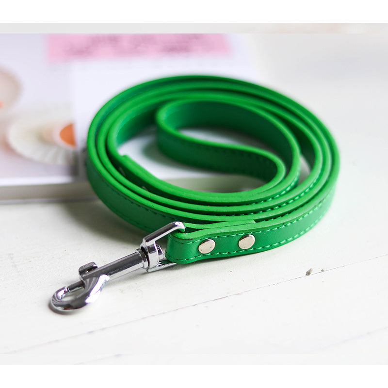 Adjustable Pet Leash And Collar Set For Outdoor Use