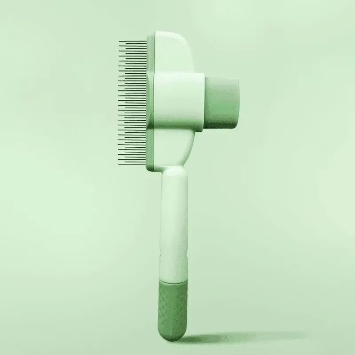 One Click Pet Grooming Brush For Gentle Fur Removal And Care