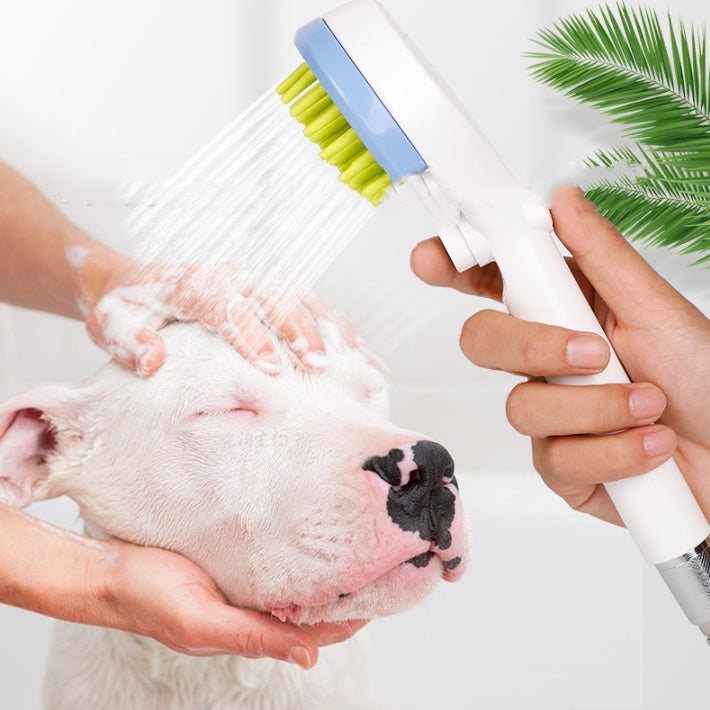Pet Bath Massage Comb Shower Brush Cleaning Tool