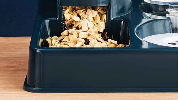 Pet Automatic Feeding Bowl Combined Food Water Dispenser