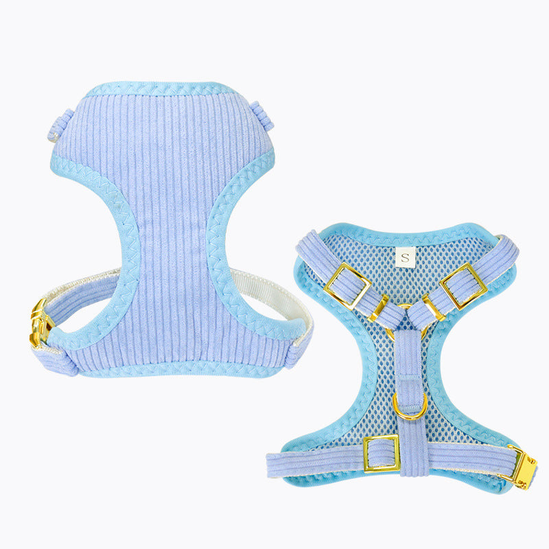 Adjustable Pet Leash And Harness For Outdoor Use