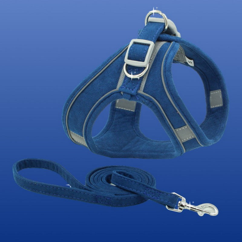 Vest Style Pet Chest Harness Leash For Outdoor Use