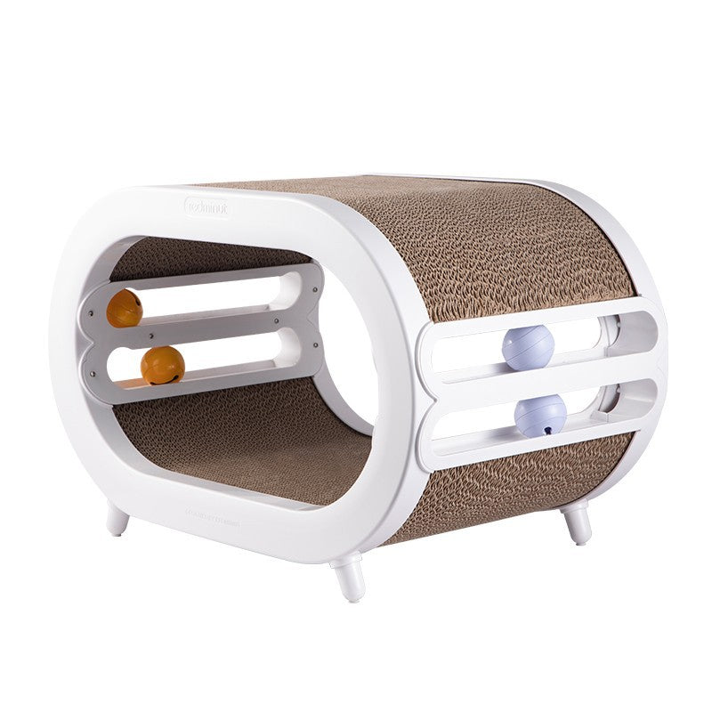 Scratch Board Nest Villa Interactive Pet Toy