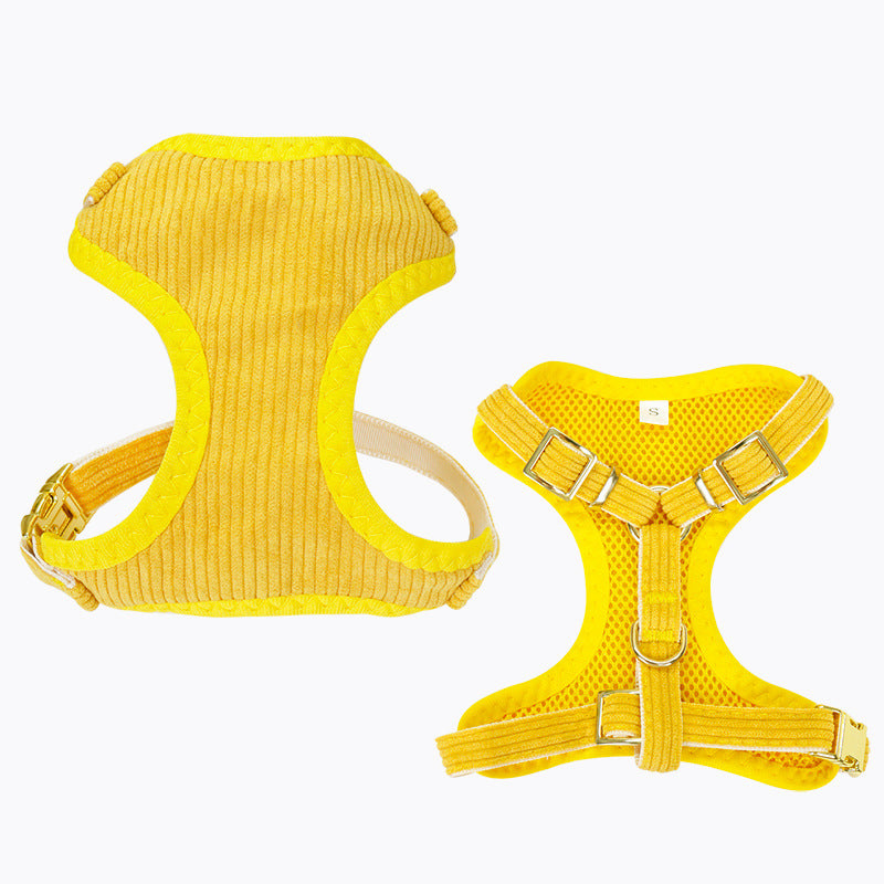 Adjustable Pet Leash And Harness For Outdoor Use