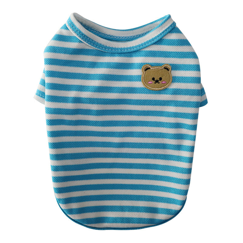 Breathable Pet Summer T Shirt For Outdoor Comfort