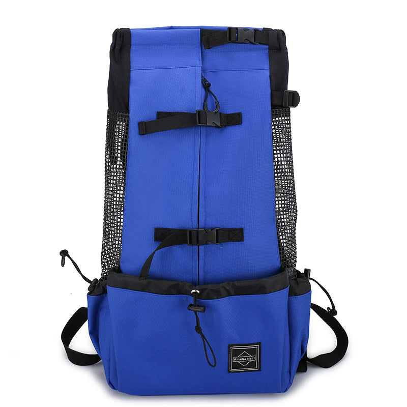 Portable Pet Backpack Carrier For Outdoor Travel Use