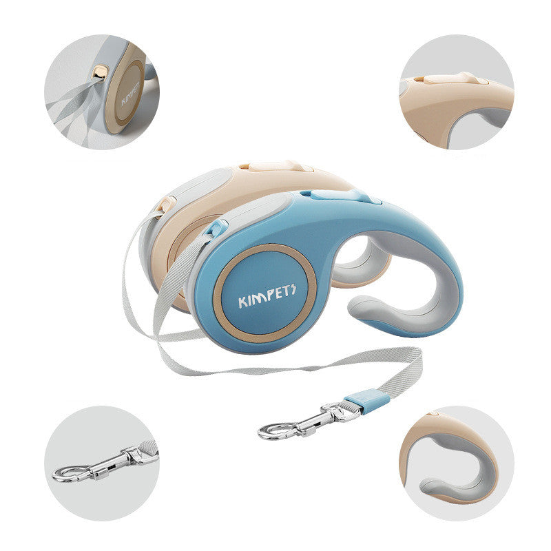 Automatic Retractable Pet Leash For Outdoor Walking Use