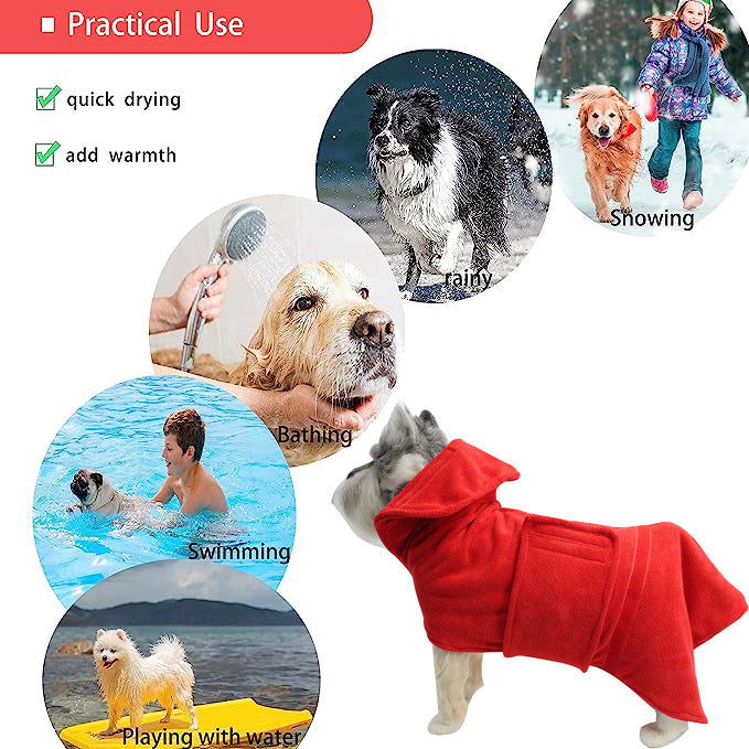Pet Bath Towel Super Absorbent Quick Drying Fiber